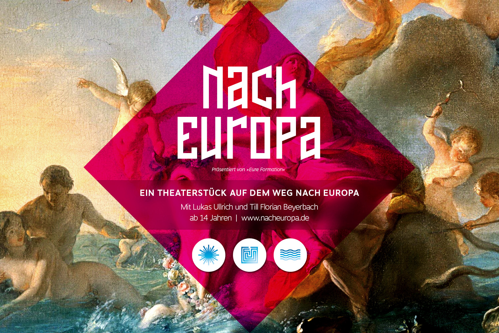 Plakat Nach Europa